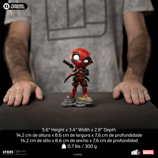 Iron Studios Marvel Deadpool Mini Co Collectible Figure